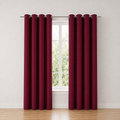 Burgundy Blackout Curtain