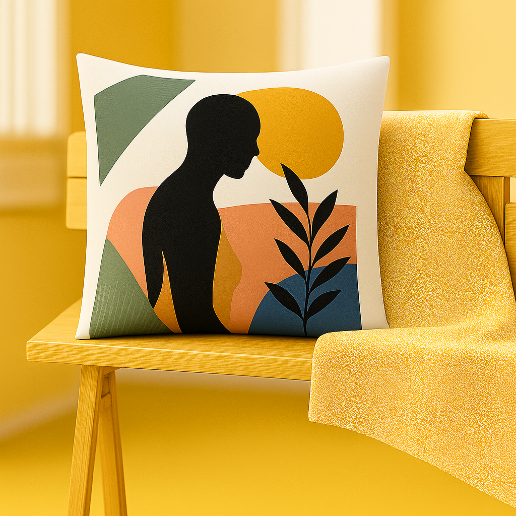 Dusk Silhouette Cushion